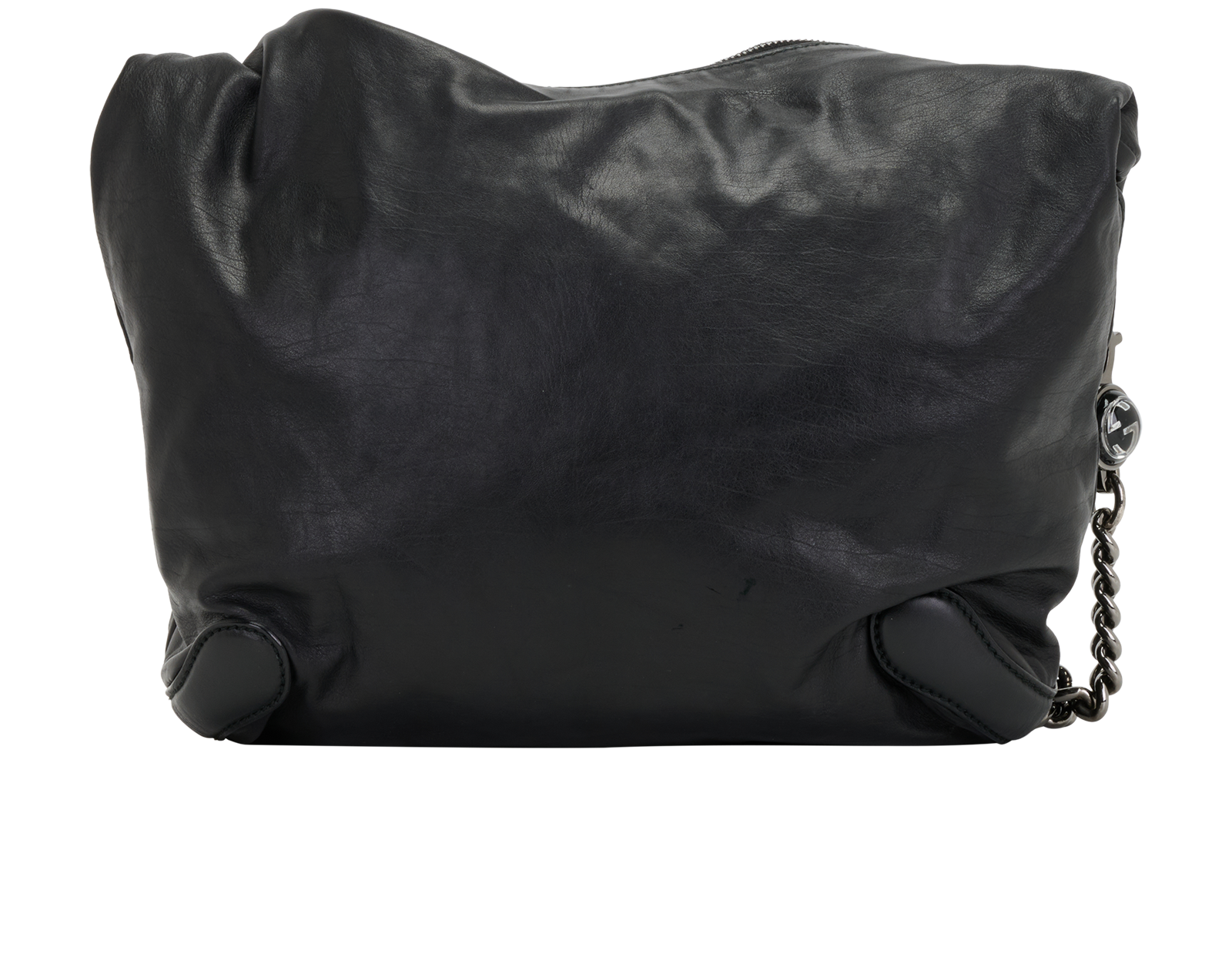 Vintage Hobo, &pound;350, Handbags, Black, Leather, Back view